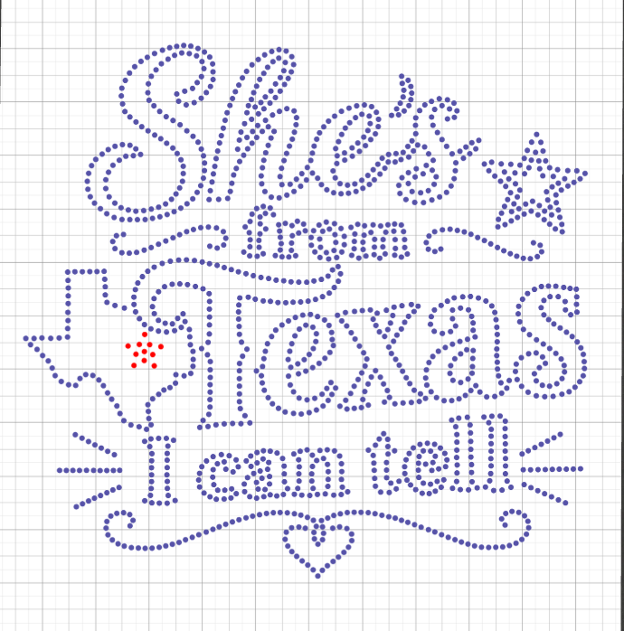 She's From TX| SS6 Digital SVG File
